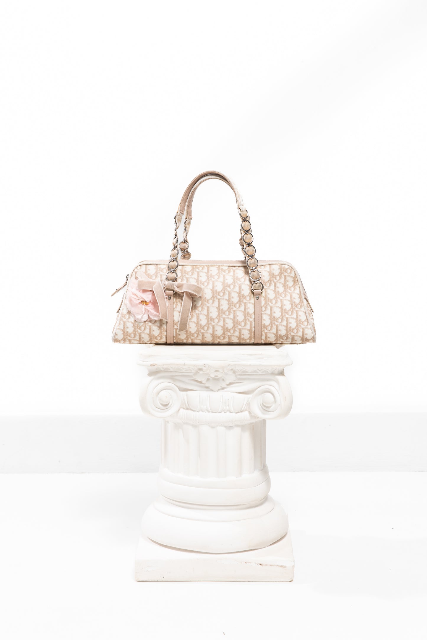 Christian Dior Romantic Beige Monogram Bag