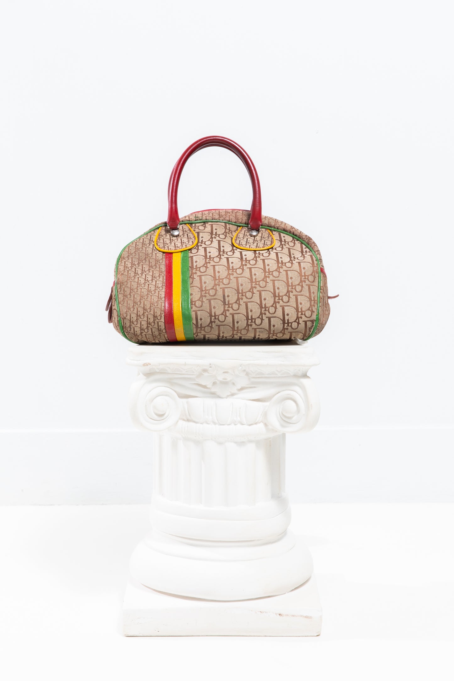 Christian Dior Rasta Bowling Bag