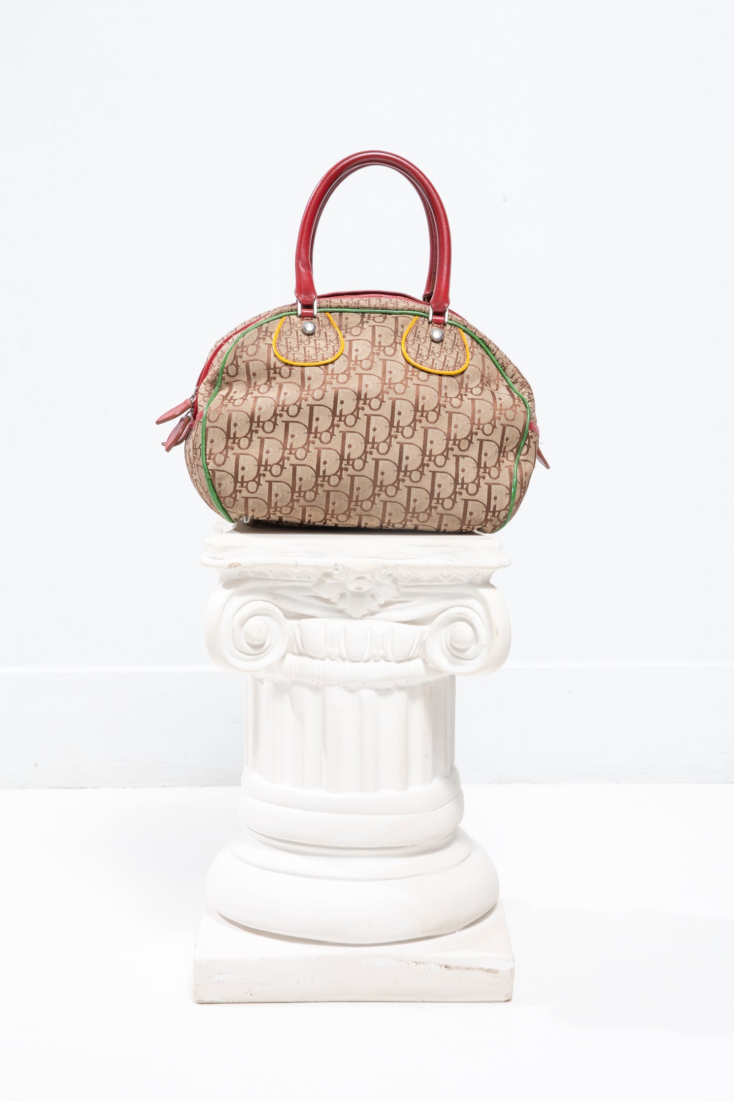 Christian Dior Rasta Bowling Bag