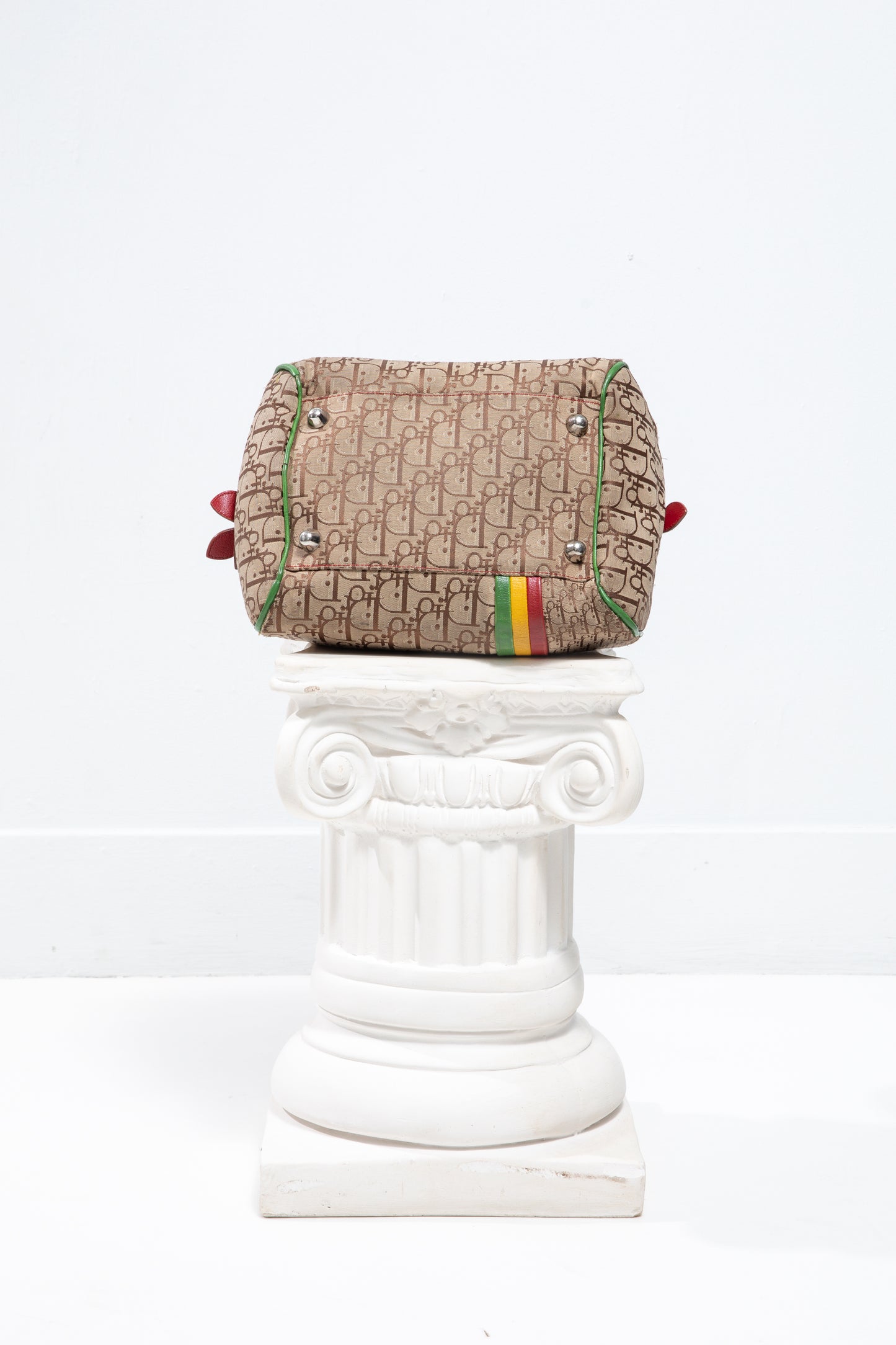 Christian Dior Rasta Bowling Bag