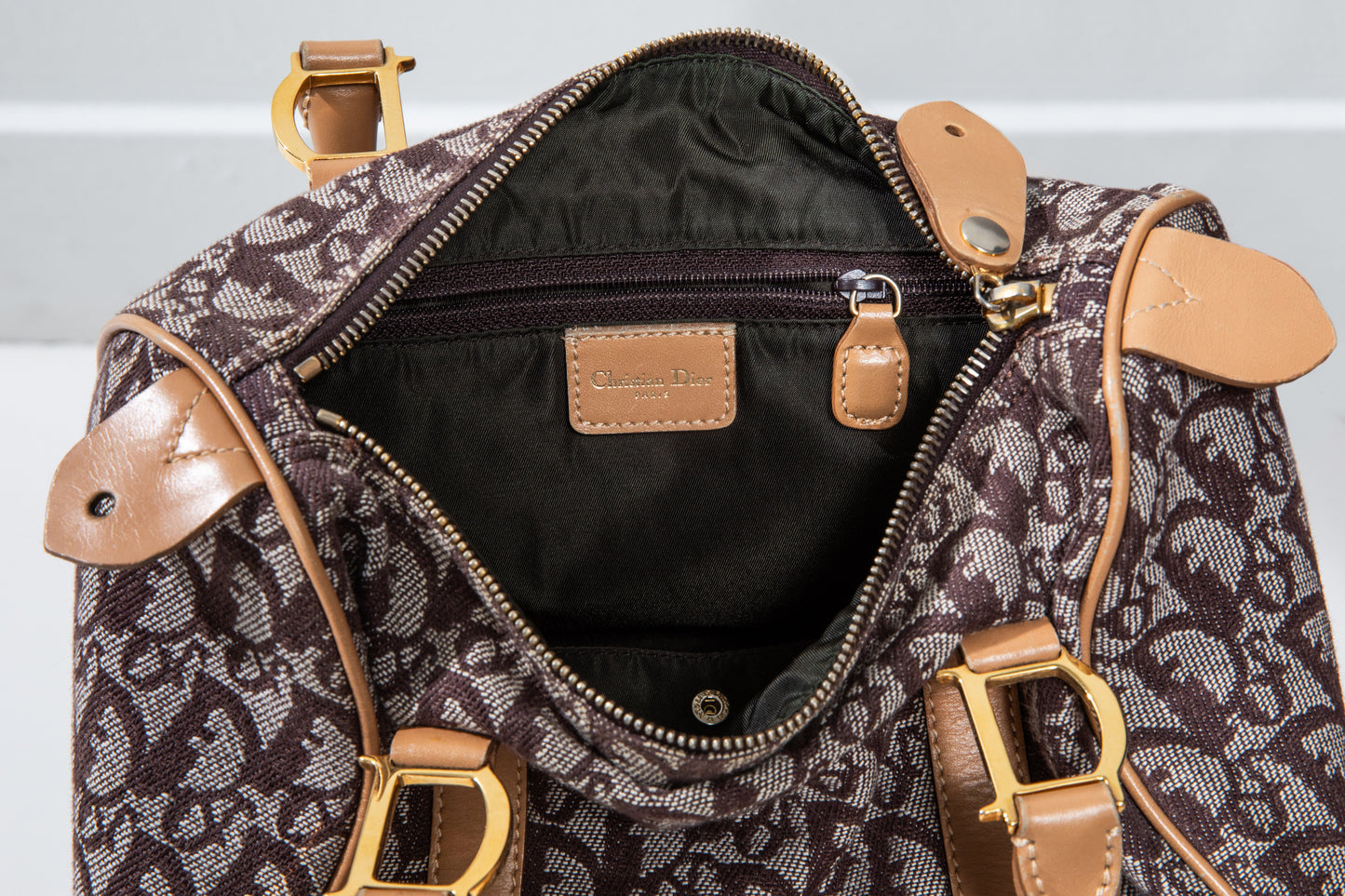 Christian Dior Boston Trotter Bag