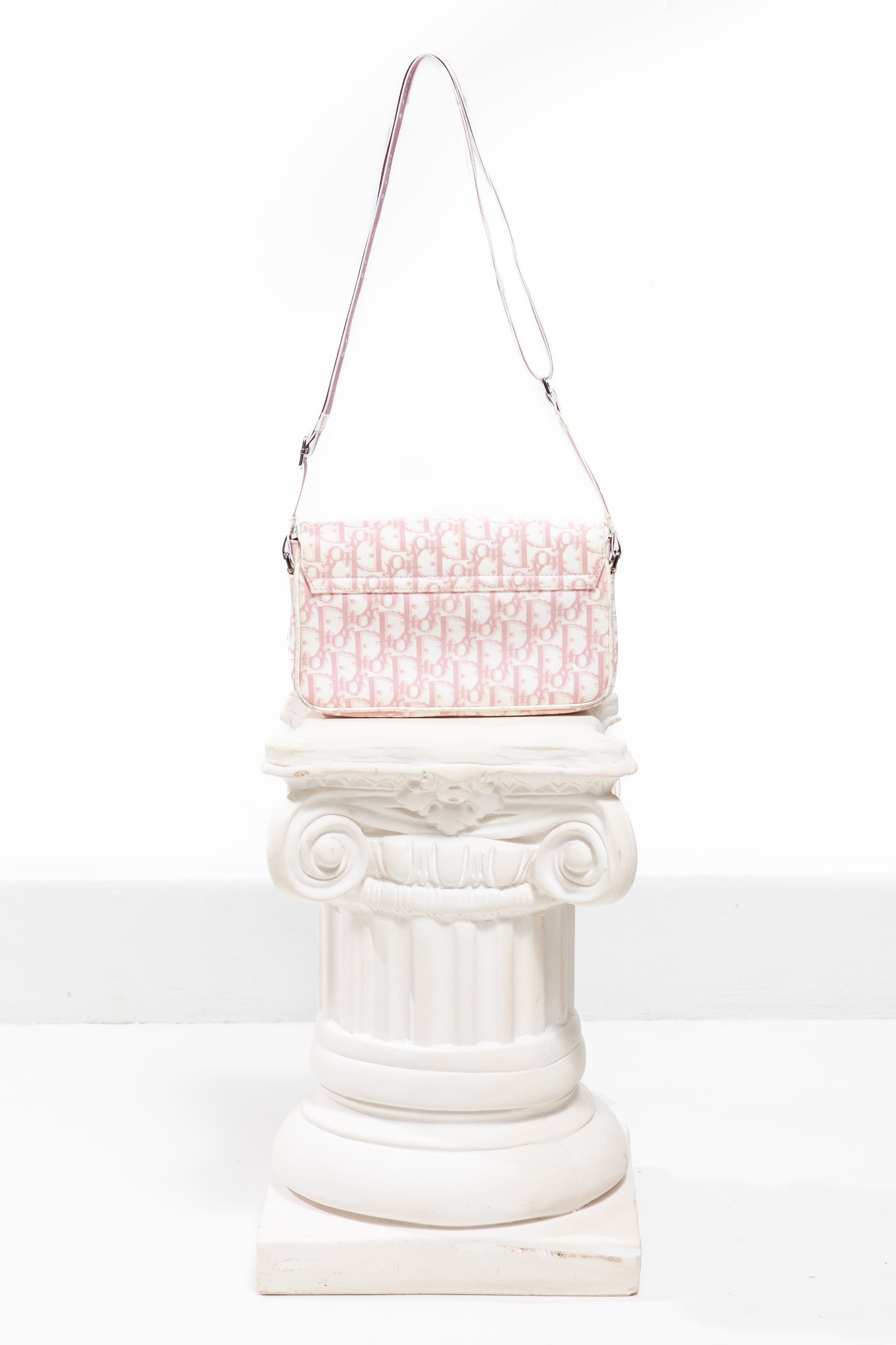 Dior pink crossbody outlet bag